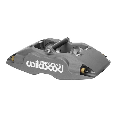 Wilwood Caliper, FSLI4 ST, Lug, 0.81 in. Rotor Width, 13.06 in. Rotor Dia, 1.88/1.75 in. Bore, LH, Alum, Ano, Each