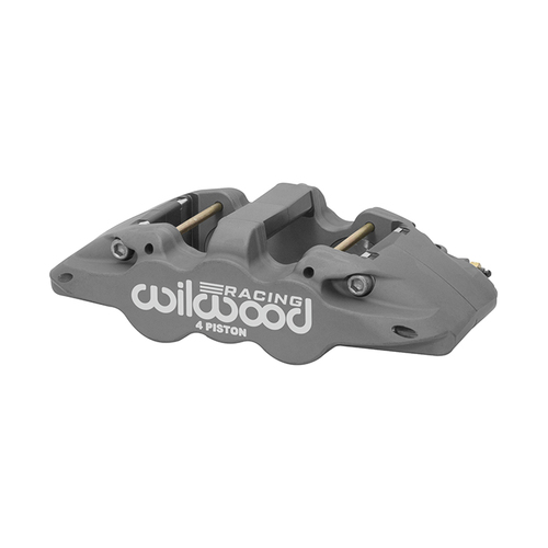 Wilwood Caliper, AERO4 ST, Radial, 1.25 in. Rotor Width, 15.00 in. Rotor Dia, 1.88/1.62 in. Bore, RH, Alum, Ano, Each