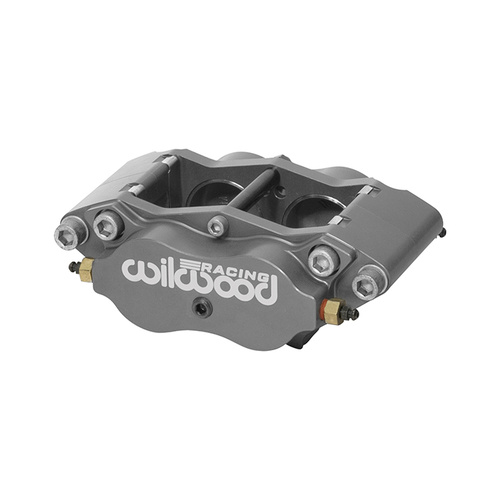 Wilwood Caliper, BNDLR, Radial, 0.81 in. Rotor Width, 12.72 in. Rotor Dia., 1.75/1.75 in. Bore, Universal, Alum, Ano, Each