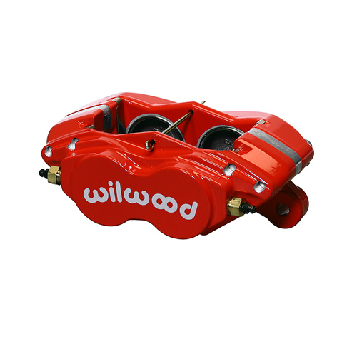 Wilwood Caliper, FDL-M, Lug, 0.81 in. Rotor Width, 12.19 in. Rotor Dia, 1.75/1.75 in. Bore, Universal, Alum, Red, Each