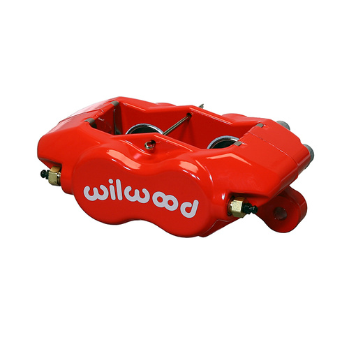 Wilwood Caliper, FDLI, Lug, 0.81 in. Rotor Width, 13.06 in. Rotor Dia, 1.62/1.62 in. Bore, Universal, Alum, Red, Each