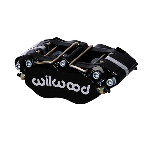 Wilwood Caliper, NDPR, Radial, 0.81 in. Rotor Width, 12.88 in. Rotor Dia, 1.12/1.12 in. Bore, Universal, Alum, Black, Each