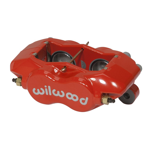 Wilwood Caliper, FDLI-DS, Lug, 0.81 in. Rotor Width, 13.06 in. Rotor Dia., 1.38/1.38 in. Bore, Universal, Alum, Red, Each