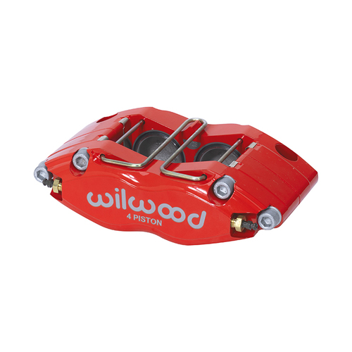 Wilwood Caliper, DPR-DS, Radial, 1.00 in. Rotor Width, 12.19 in. Rotor Dia, 1.75/1.75 in. Bore, Universal, Alum, Red, Each