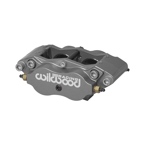 Wilwood Caliper, BNDLR, Radial, 0.38 in. Rotor Width, 12.72 in. Rotor Dia, 1.88/1.88 in. Bore, Universal, Alum, Ano, Each