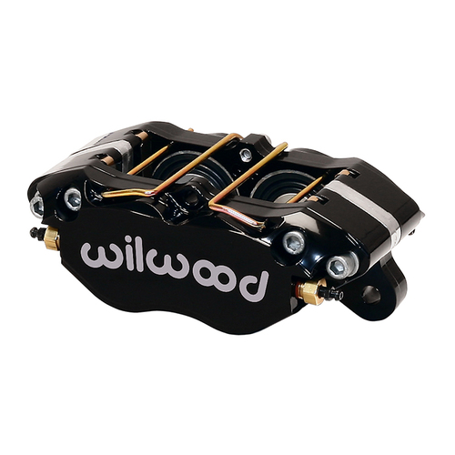 Wilwood Caliper, DP, Lug, 1.00 in. Rotor Width, 13.06 in. Rotor Dia, 1.75/1.75 in. Bore, Universal, Alum, Black, Each