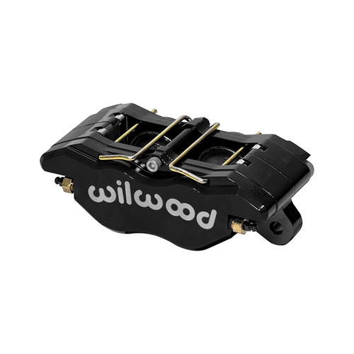 Wilwood Caliper, DPN, Lug, 0.38 in. Rotor Width, 13.06 in. Rotor Dia, 1.75/1.75 in. Bore, Universal, Alum, Black, Each