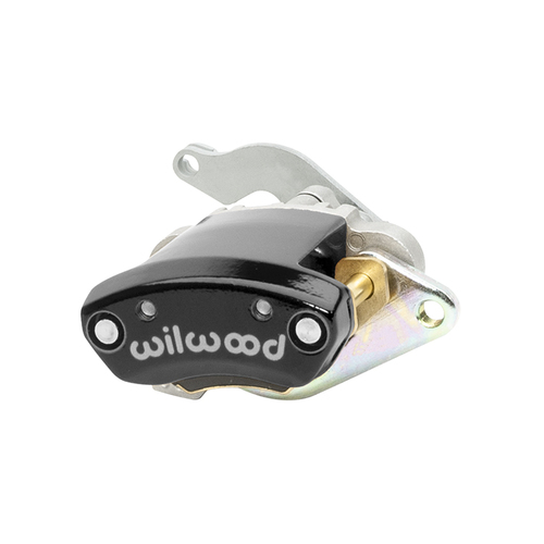 Wilwood Caliper, MC4 Mechanical, Floating, 1.10 in. Rotor Width, 12.88 in. Rotor Dia, 1.19 in. Bore, LH, Alum, Black, Each