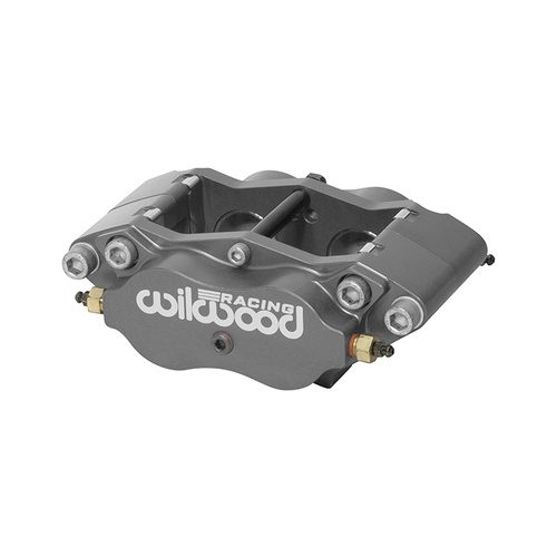 Wilwood Caliper, BNDLR, Radial, 0.81 in. Rotor Width, 12.72 in. Rotor Dia., 1.38/1.38 in. Bore, Universal, Alum, Ano, Each