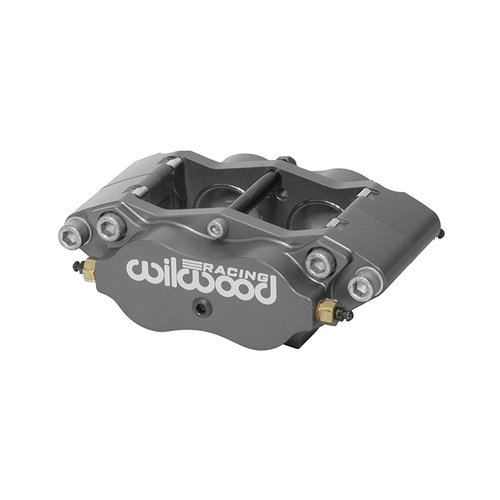 Wilwood Caliper, BNDLR, Radial, 0.81 in. Rotor Width, 12.72 in. Rotor Dia, 1.62/1.62 in. Bore, Universal, Alum, Ano, Each