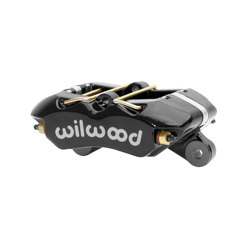 Wilwood Caliper, FDPLP-DS, Lug, 0.81 in. Rotor Width, 13.06 in. Rotor Dia, 1.12/1.12 in. Bore, Universal, Alum, Black, Each