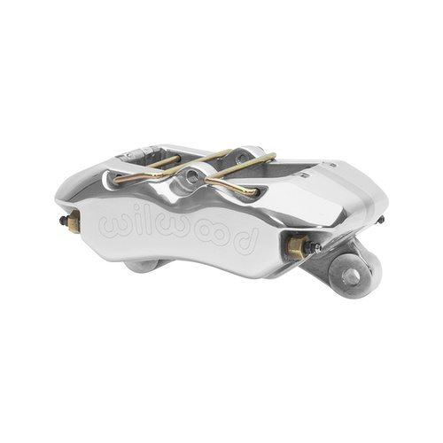 Wilwood Caliper, FDPLP-DS, Lug, 0.81 in. Rotor Width, 13.06 in. Rotor Dia, 1.12/1.12 in. Bore, Universal, Alum, Polished, Each