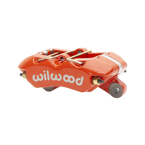 Wilwood Caliper, FDPLP-DS, Lug, 0.81 in. Rotor Width, 13.06 in. Rotor Dia, 1.12/1.12 in. Bore, Universal, Alum, Red, Each