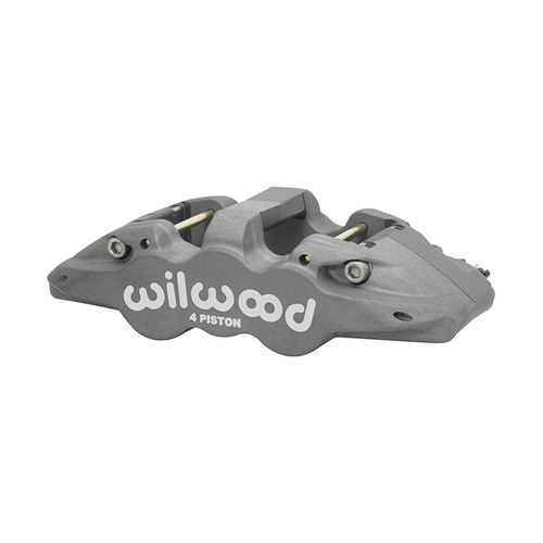 Wilwood Caliper, AERO4-DS, Radial, 1.10 in. Rotor Width, 15.00 in. Rotor Dia, 1.38/1.38 in. Bore, Universal, Alum, Ano, Each