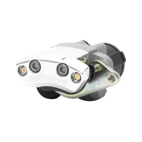 Wilwood Caliper, EPB1, Lug, 0.81 in. Rotor Width, 14.00 in. Rotor Dia, 1.25 in. Bore, RH, Alum, Polished, Each