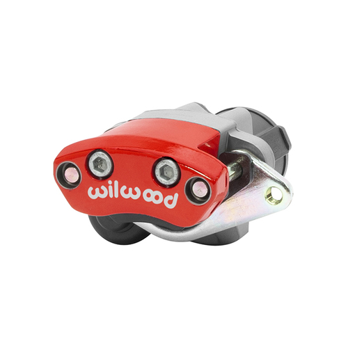 Wilwood Caliper, EPB1, Lug, 0.81 in. Rotor Width, 14.00 in. Rotor Dia, 1.25 in. Bore, RH, Alum, Red, Each
