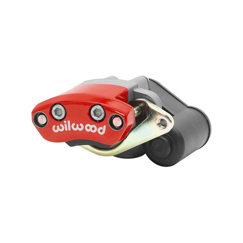 Wilwood Caliper, EPB1, Lug, 0.81 in. Rotor Width, 14.00 in. Rotor Dia, 1.25 in. Bore, LH, Alum, Red, Each