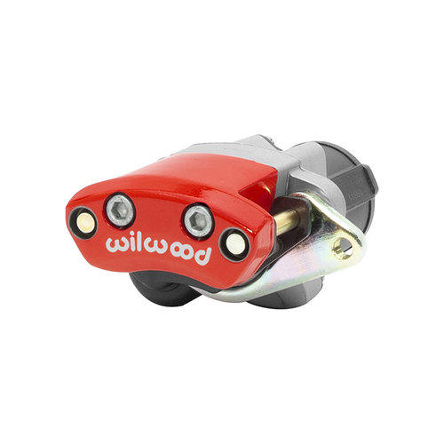 Wilwood Caliper, EPB1, Lug, 1.10 in. Rotor Width, 14.00 in. Rotor Dia, 1.25 in. Bore, RH, Alum, Red, Each
