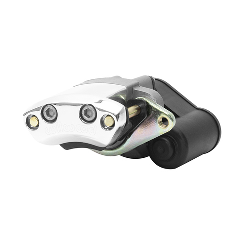 Wilwood Caliper, EPB1, Lug, 1.10 in. Rotor Width, 14.00 in. Rotor Dia, 1.25 in. Bore, LH, Alum, Polished, Each