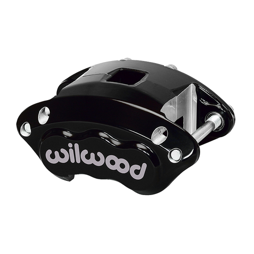 Wilwood Caliper, GMD154-DS, Floating, 1.04 in. Rotor Width, 12.19 in. Rotor Dia, 2.50 in. Bore, Universal, Alum, Black, Each