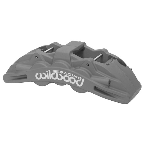 Wilwood Caliper, SX6R ST, Radial, 1.25 in. Rotor Width, 15.00 in. Rotor Dia, 1.75/1.38/1.38 in. Bore, LH, Alum, Ano, Each
