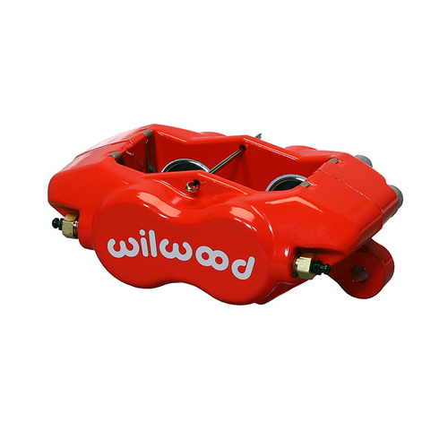 Wilwood Caliper, FDLI, Lug, 0.50 in. Rotor Width, 13.06 in. Rotor Dia, 1.38/1.38 in. Bore, Universal, Alum, Red, Each