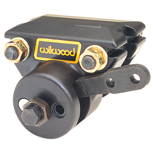 Wilwood Caliper, P-BRAKE W/PADS , Floating, 0.81 in. Rotor Width, 13.00 in. Rotor Dia, LH, Alum, Black, Each