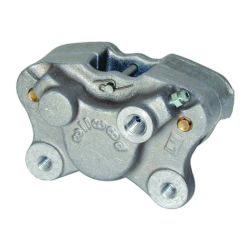 Wilwood Caliper, PS1, Lug, 0.19 in. Rotor Width, 9.00 in. Rotor Dia, 1.00 in. Bore, LH, Alum, Clear, Each