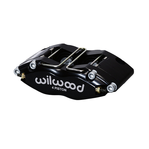 Wilwood Caliper, DPR, Radial, 0.81 in. Rotor Width, 12.19 in. Rotor Dia., 1.50/1.50 in. Bore, Aluminum, Universal, Black, Each