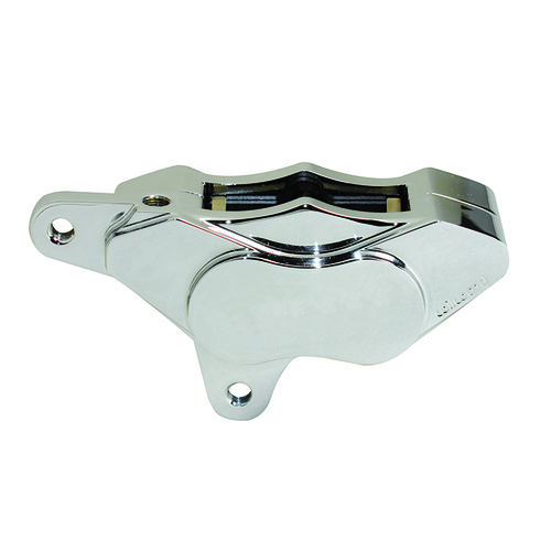 Wilwood Caliper, For Harley-Davidson 2000-2007, Lug, 0.25 in. Rotor Width, 11.50 in. Rotor Dia, 1.25/1.25 in. Bore, RH, Alum, Polished, Each