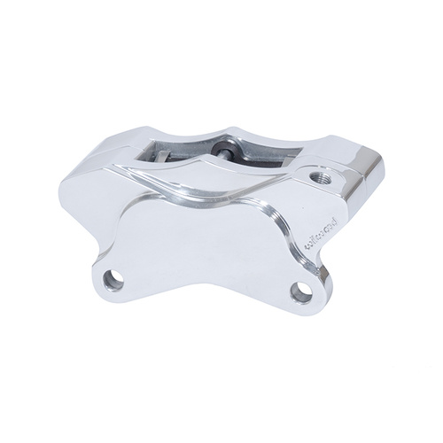 Wilwood Caliper, GP310, Lug, 0.25 in. Rotor Width, 11.50 in. Rotor Dia, 1.25/1.25 in. Bore, LH, Alum, Chrome, Each