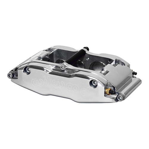 Wilwood Caliper, BNSL6R, Radial, 1.25 in. Rotor Width, 14.00 in. Rotor Dia, 1.62/1.12/1.12 in. Bore, LH, Alum, Polished, Each