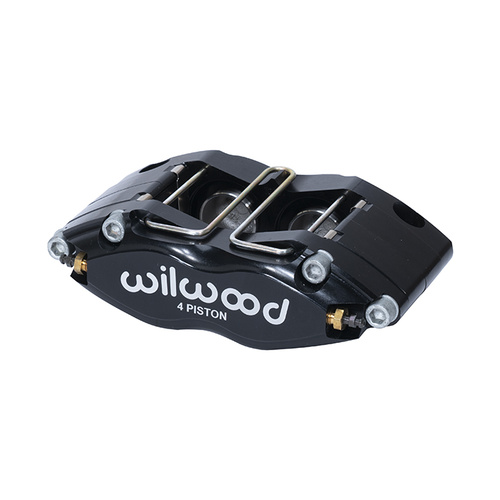 Wilwood Caliper, DPR, Radial, 1.00 in. Rotor Width, 12.19 in. Rotor Dia, 1.25/1.25 in. Bore, Universal, Alum, Black, Each