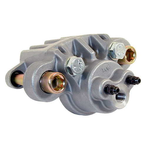 Wilwood Caliper, SC3, Floating, 0.25 in. Rotor Width, 9.00 in. Rotor Dia, 1.06 in. Bore, Universal, Alum, Clear, Each