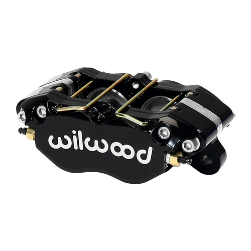 Wilwood Caliper, DP, Lug, 1.25 in. Rotor Width, 13.06 in. Rotor Dia., 1.75/1.75 in. Bore, Universal, Alum, Black, Each