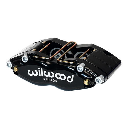 Wilwood Caliper, DPR-13, Radial, 1.10 in. Rotor Width, 13.00 in. Rotor Dia, 1.25/1.25 in. Bore, Universal, Alum, Black, Each