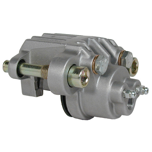 Wilwood Caliper, SC1, Floating, 0.25 in. Rotor Width, 9.00 in. Rotor Dia, 1.25 in. Bore, Universal, Alum, Clear, Each