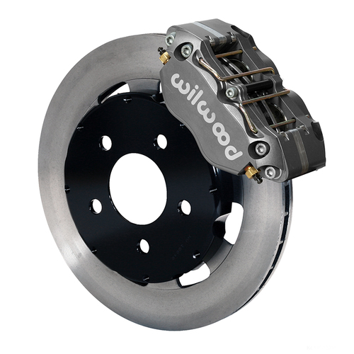 Wilwood Brake Kit, Front, NDPR Drag, Radial, 11.75 Rotor, Plain Face, Ano, For Ford, Kit