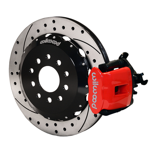 Wilwood Brake Kit, Rear, CPB Caliper, Radial, 12.88 Rotor, SRP, Red, Mustang 05-up, Kit