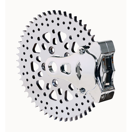 Wilwood Brake Kit, Rear, GP310 Motorcycle Sprocket, Lug, 9.94 Rotor, Plain Face, Polished, OEM, Kit
