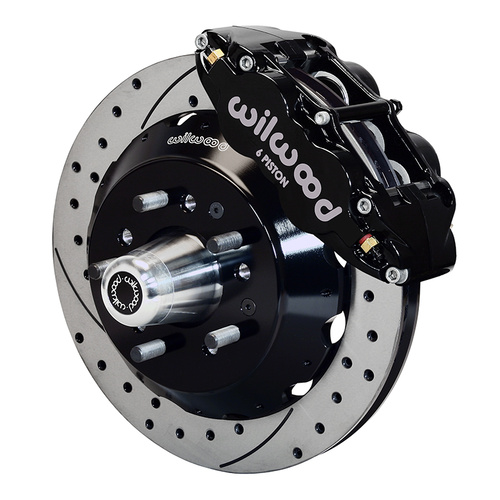 Wilwood Brake Kit, Front, FNSL6R Big Brake (Hub), Radial, 12.88 Rotor, SRP, Black, For Chevrolet, CPP, Kit