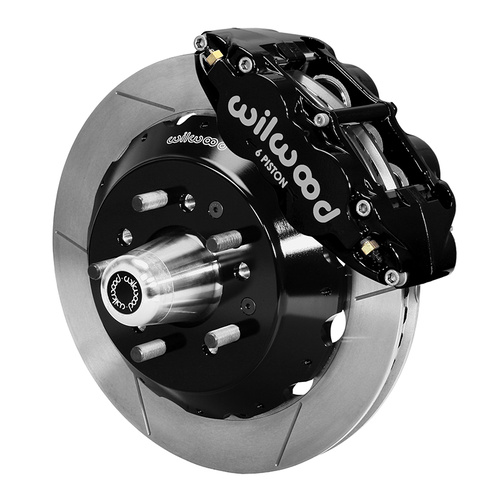 Wilwood Brake Kit, Front, FNSL6R Big Brake (Hub), Radial, 14.00 Rotor, Plain Face, Black, For Chevrolet, CPP, Kit