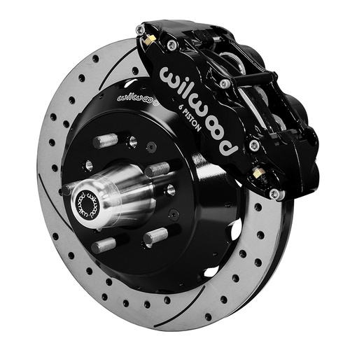 Wilwood Brake Kit, Front, FNSL6R Big Brake (Hub), Radial, 14.00 Rotor, SRP, Black, For Chevrolet, CPP, Kit