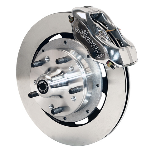 Wilwood Brake Kit, Front, FDLI Big Brake, (Hub), Lug, 12.19 Rotor, Plain Face, Nickel, Kit