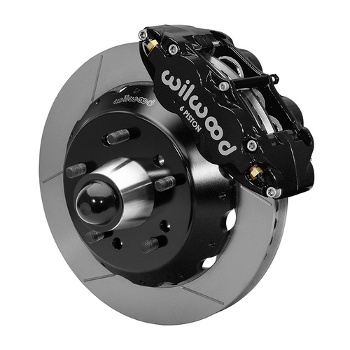 Wilwood Brake Kit, Front, FNSL6R Big Brake (Hub), Radial, 13.00 Rotor, Plain Face, Black, For Chevrolet, CPP, For GMC, Kit