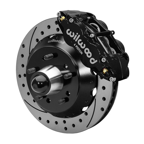 Wilwood Brake Kit, Front, FNSL6R Big Brake (Hub), Radial, 13.00 Rotor, SRP, Black, For Chevrolet, CPP, For GMC, Kit