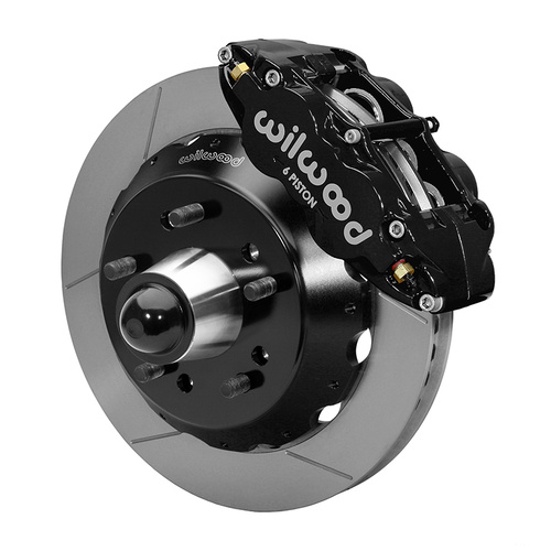 Wilwood Brake Kit, Front, FNSL6R Big Brake (Hub), Radial, 14.00 Rotor, Plain Face, Black, For Chevrolet, CPP, For GMC, Kit