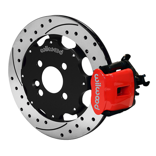 Wilwood Brake Kit, Rear, CPB Caliper, Radial, 11.75 Rotor, SRP, Red, OEM, Kit