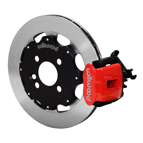 Wilwood Brake Kit, Rear, CPB Caliper, Radial, 11.75 Rotor, Plain Face, Red, OEM, Kit
