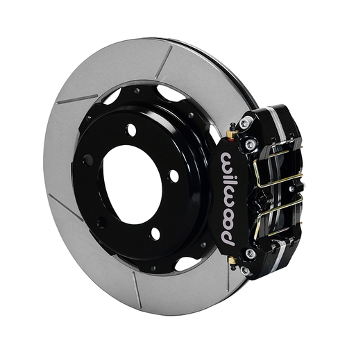 Wilwood Brake Kit, Rear, Dynapro For OE Parking Brake, Lug, 12.19 Rotor, Plain Face, Black, OEM, Kit